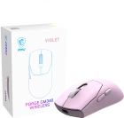 MSI FORGE GM340 W VIOLET Мышь беспроводная 3