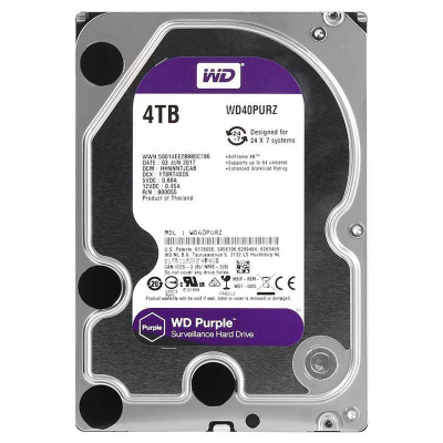 Western Digital WD Purple 4 TB (WD40PURX) Жесткий диск 2