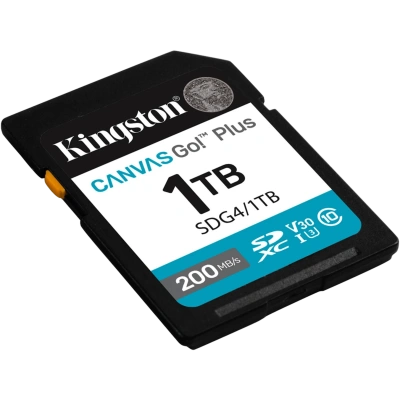 Kingston Canvas Go Plus SDG4/1TB Карта памяти