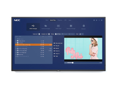 NEC MultiSync P435-MPi4 LED панель  1