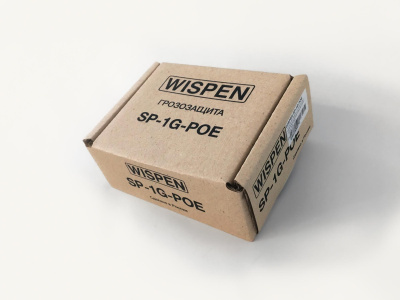 Wispen 1G-POE (SP-1G-POE) Грозозащита Ethernet POE 2