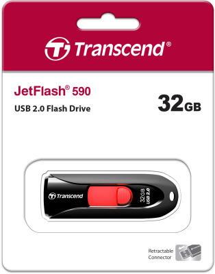 Transcend JetFlash 590K 32GB Флеш-накопитель TS32GJF590K 4
