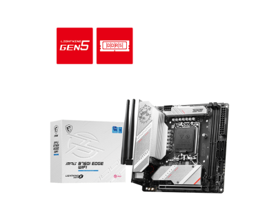 MSI MPG B760I EDGE WIFI Материнская плата 4