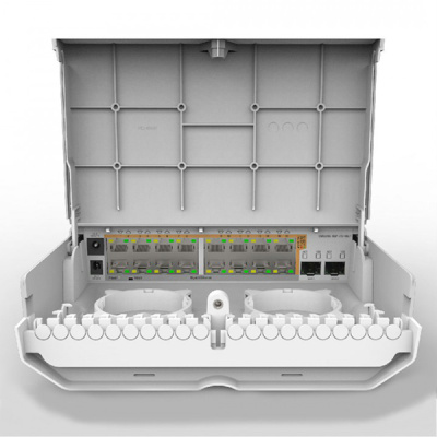 MikroTik netPower 16P (CRS318-16P-2S+OUT) PoE-коммутатор уличный 2