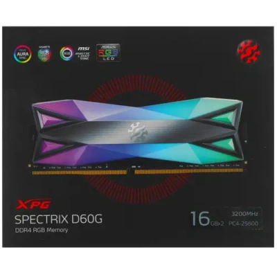ADATA XPG SPECTRIX D60G RGB AX4U320016G16A-DT60 Модуль памяти 3