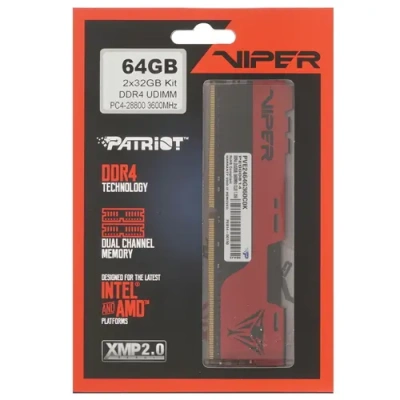 Patriot Viper Elite II 64 ГБ Оперативная память PVE2464G360C0K 3