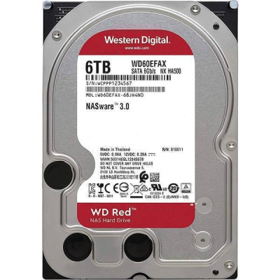 Western Digital WD 6Tb Red WD60EFAX Жесткий диск 1