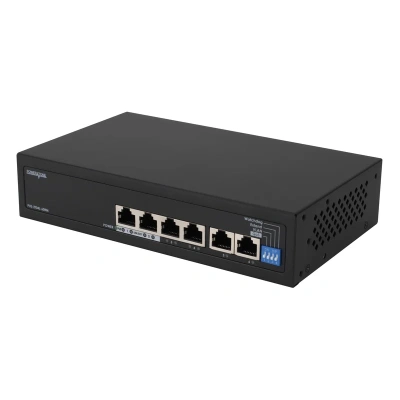 Powertone PUS-2T04L-60RM Неуправляемый PoE коммутатор 4