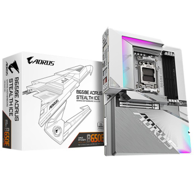 GIGABYTE B650E AORUS STEALTH ICE Материнская плата 4
