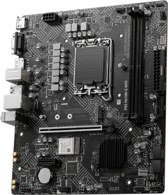 MSI PRO H610M-G WIFI Материнская плата 2