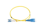Hyperline FC-D2-9-LC/UR-SC/UR-H-1M-LSZH-YL Кабель