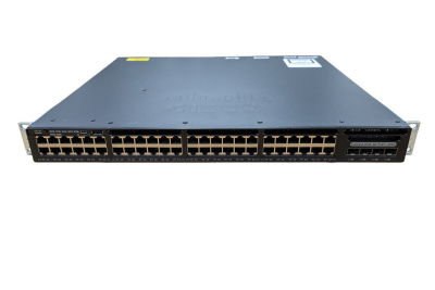 Cisco Catalyst WS-C3650-48PS-S Б/У Коммутатор 1