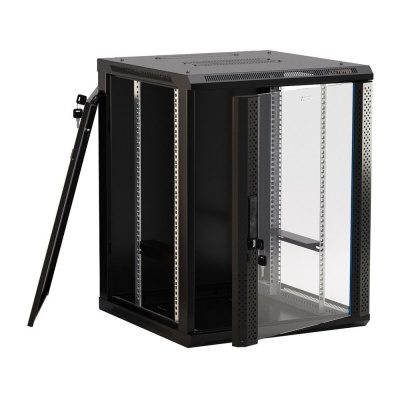 Hyperline TWB-1866-GP-RAL9004 Телекоммуникационный шкаф 1