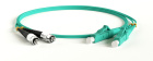 Hyperline FC-D2-503-FC/PR-LC/PR-H-5M-LSZH-AQ Патч-корд волоконно-оптический