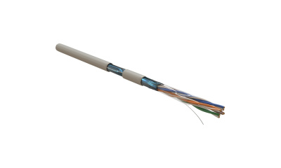 Hyperline FUTP4R-C5E-S24-IN-PVC-GY-305 Кабель