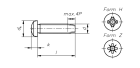 ЦМО Elbox EMS-M5-500 Винт самонарезающий 2