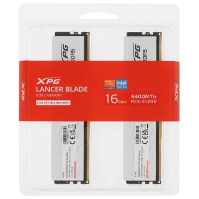 ADATA AX5U6400C3216G-DTLABWH Оперативная память 32GB DDR5-6400 2