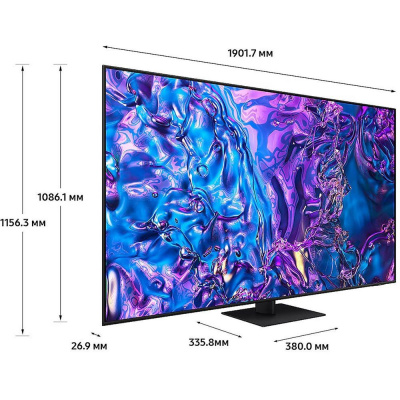 Samsung QE85Q70DAUXRU серый 85" (214 см) Телевизор 6