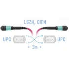 SNR SNR-PC-MPO/UPC-MPO/UPC-FF-MM4-12F-3m Патчкорд оптический