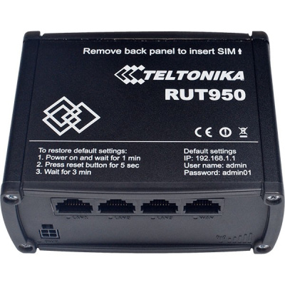 Teltonika RUT950 Маршрутизатор Wi-Fi/4G RUT950GG12C0 RUT950HG12C0 RUT950U022C0 2