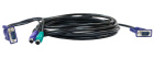 D-Link DKVM-CB3/B Кабель KVM длиной 3 м с разъемами VGA и PS/2 DKVM-CB3/B1A