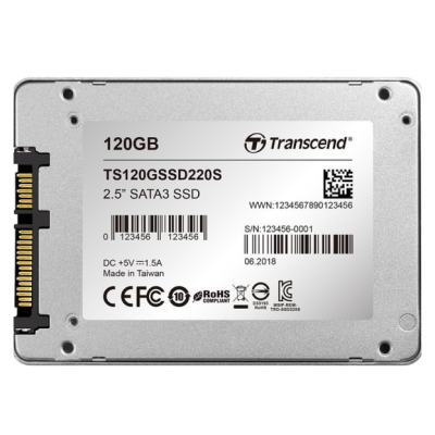 Transcend TS120GSSD220S Накопитель 1