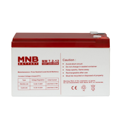 MNB BATTERY MM 7.2-12 Аккумуляторная батарея