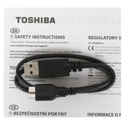 Toshiba HDTP320EK3AA Внешний HDD 3