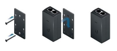 Ubiquiti PoE Wall Mount Kit (POE-WM) Крепление для блоков питания 1