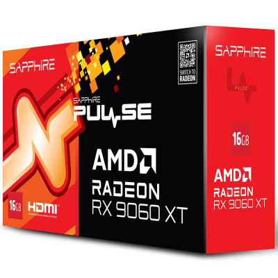 Sapphire RX9060XT PULSE OC 11350-03-20G Видеокарта 8