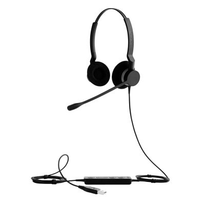 Jabra BIZ 2300 USB Duo Гарнитура 2399-829-109 1