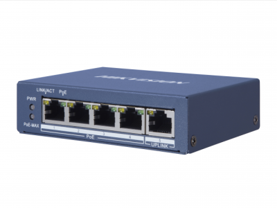 Hikvision DS-3E0505P-E PoE-коммутатор