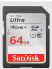 SanDisk Ultra SDXC 64 ГБ SDSDUNB-064G-GN6IN Карта памяти