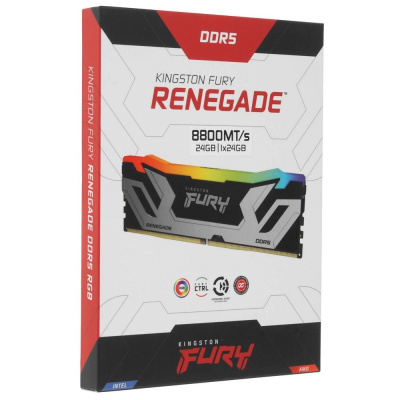 Kingston FURY Renegade Silver RGB KF588CU42RSA-24 Модуль памяти 3