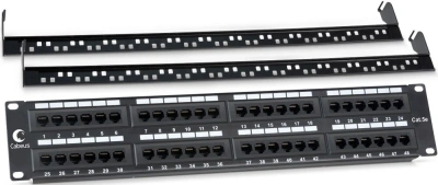 Cabeus PL-48-CAT.5E-DUAL IDC Патч-панель 1