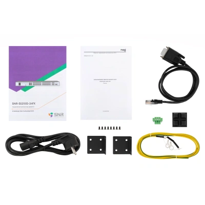 SNR SNR-S5210G-24FX-UPS Управляемый коммутатор уровня 4