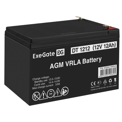 ExeGate ES255176RUS DT 1212 Аккумуляторная батарея