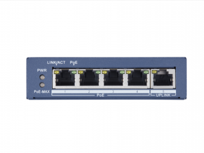 Hikvision DS-3E0505P-E PoE-коммутатор 2