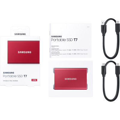 Samsung T7 2000GB (MU-PC2T0R/WW) Внешний SSD накопитель 6