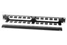 ЦМО ГКЗ-1U-9005 Органайзер кабельный горизонтальный