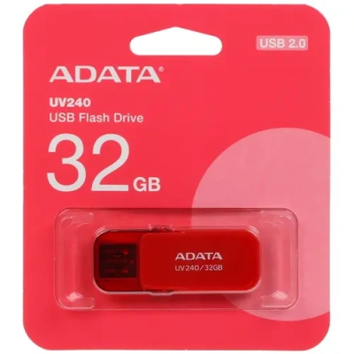ADATA UV240 32GB RED Флэш-накопитель AUV240-32G-RRD 1