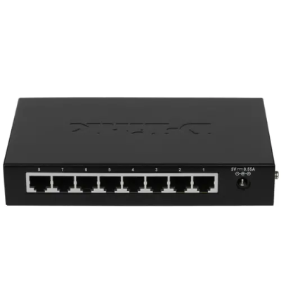 D-Link DES-1008D Неуправляемый коммутатор DES-1008D/L2B 3