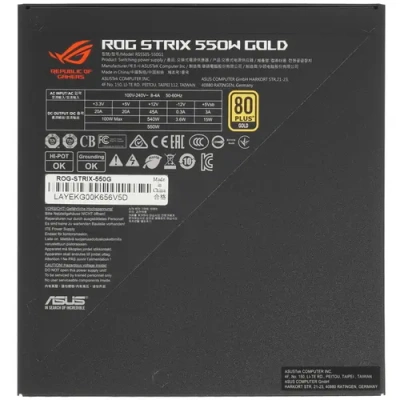Asus ROG-STRIX-550G Блок питания 1