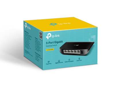 TP-Link TL-SG1005D Коммутатор неуправляемый 6
