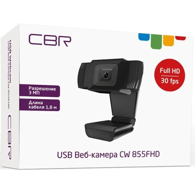 CBR CW 855FHD BLACK Веб-камера 1