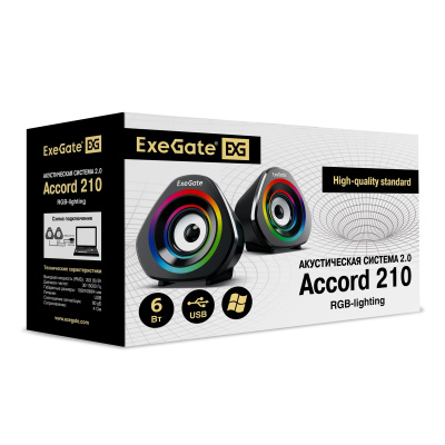 Exegate Accord 210 EX289680RUS Акустическая система 4