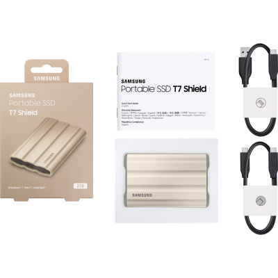 Samsung T7 Shield 2TB (MU-PE2T0K/WW) Внешний SSD накопитель 7