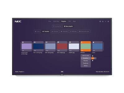 NEC MultiSync P435-MPi4 LED панель 