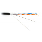 Hyperline FUTP2-C5-S24-OUT-PE-BK-500 Кабель витая пара