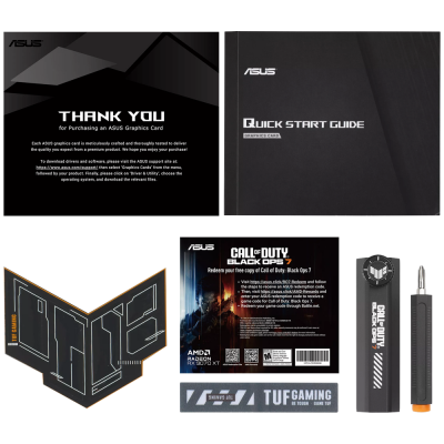 ASUS RX9070XT TUF GAMING COD BO7 90YV0L76-M0NM00 Видеокарта 12